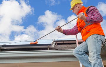 Weston In Arden soft wash roof cleaning